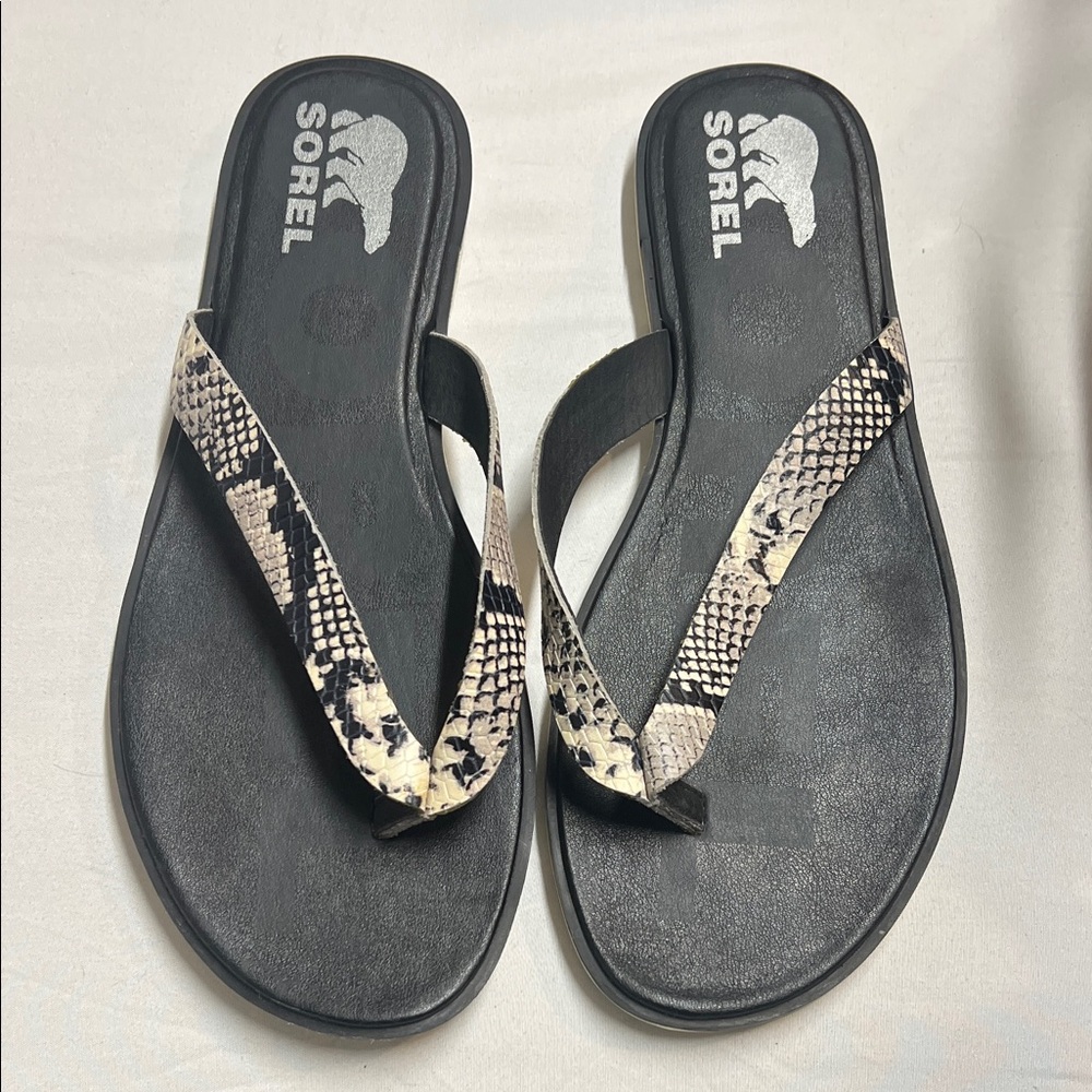 Sorel Snake skin Sandals